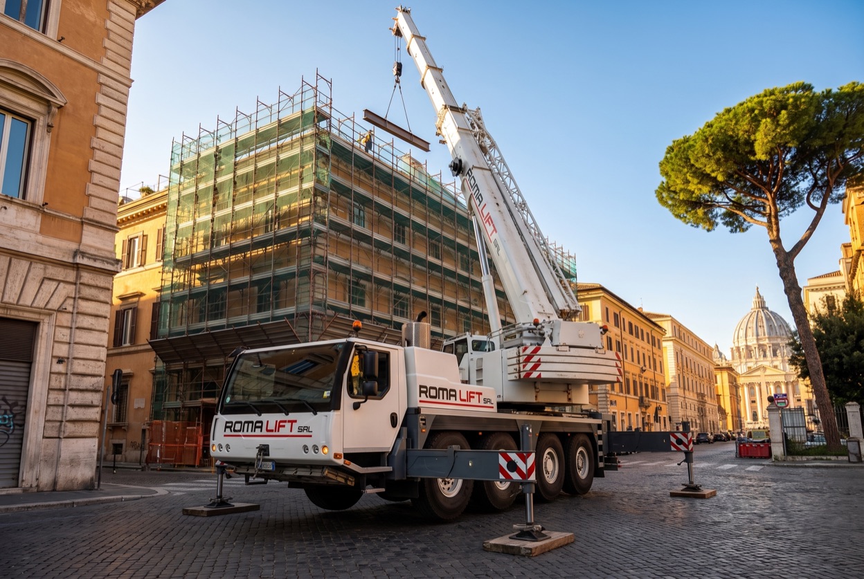 Autogru e gru mobili Roma Lift